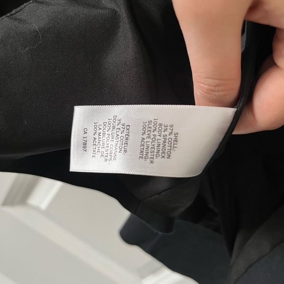 Banana Republic Black Double Breasted Blazer |Size 4 - Picture 4 of 4